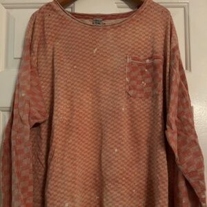 NWT - Piecewise Viggo Pocket Tee - Tabby - LS